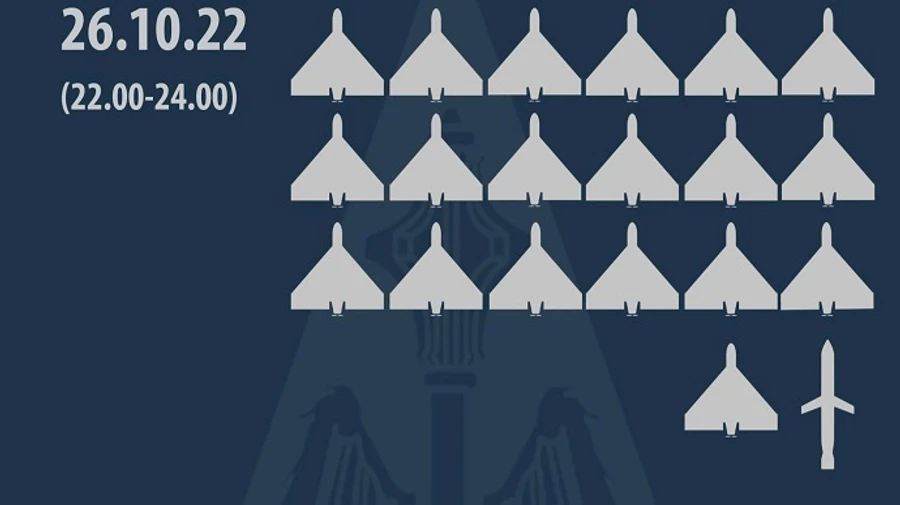 За дві години ЗСУ знищили 19 ворожих 