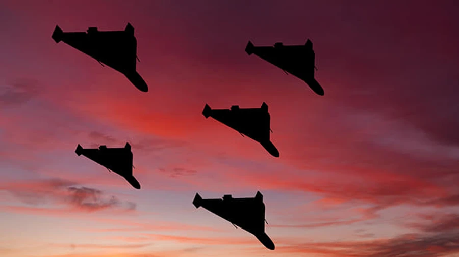 В Україну залітали кілька груп російських дронів, на Хмельнниччині працювала ППО