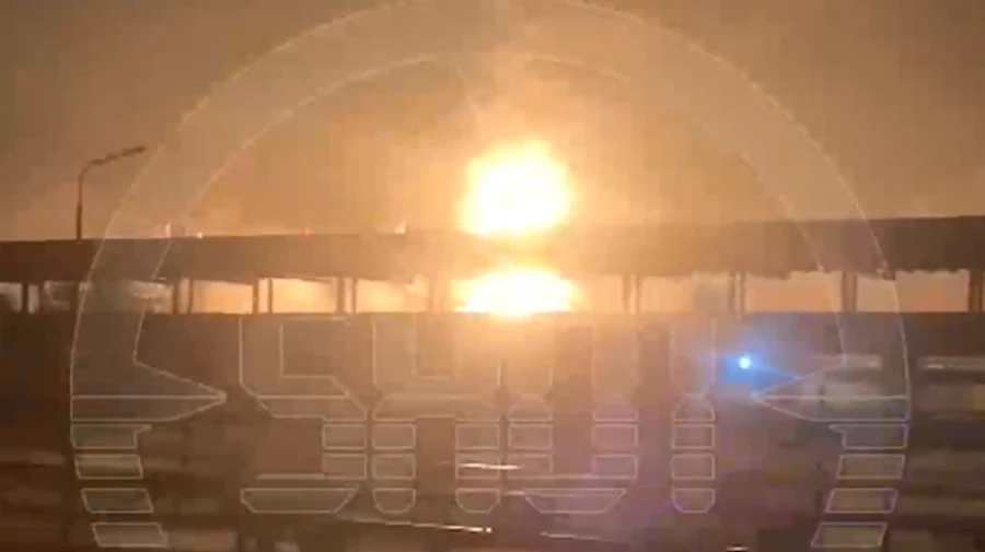 У Росії повідомили про атаку безпілотників на два НПЗ у Краснодарському краї