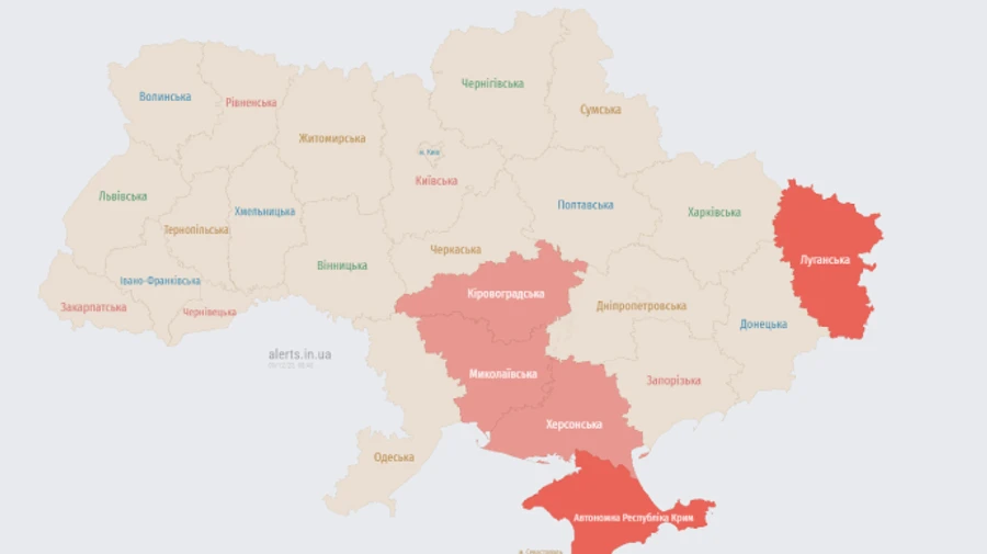 У південних областях оголошували ракетну небезпеку – ПС