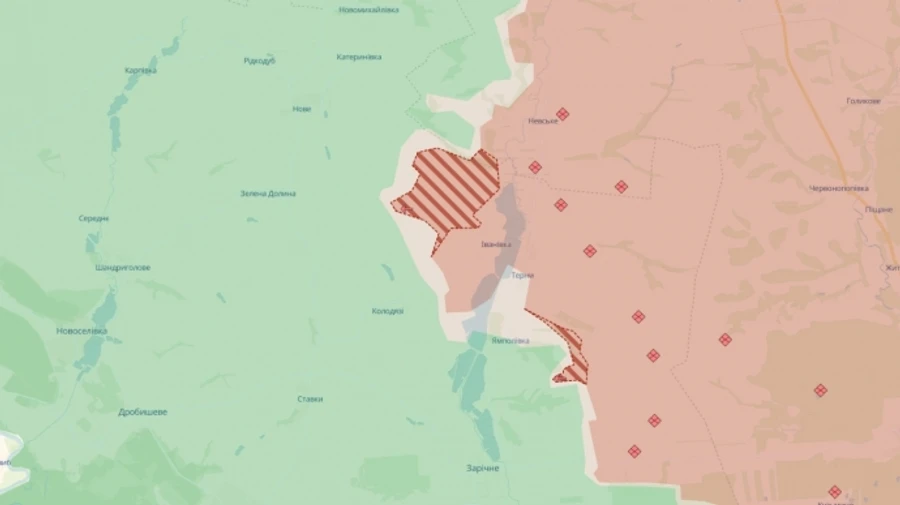 DeepState: Росіяни просунулися біля кількох населених пунктів на Лиманському напрямку