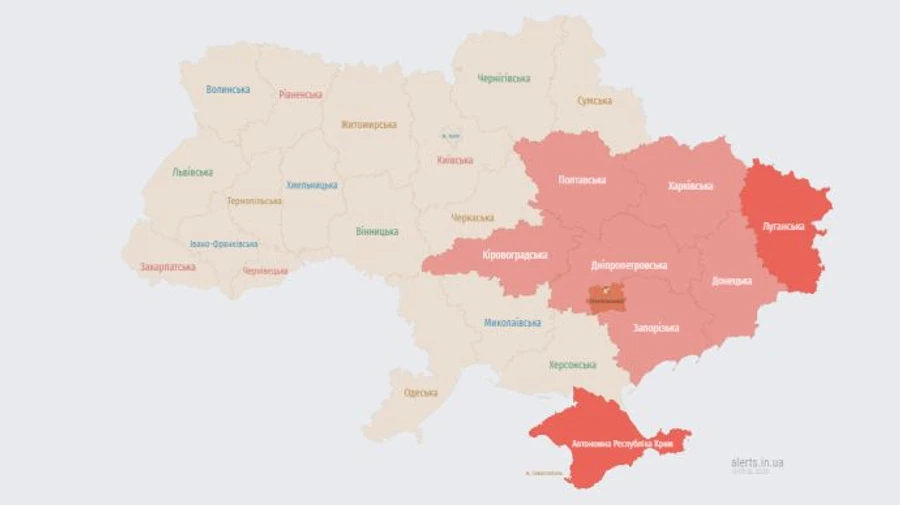 Повітряні сили оголошували про загрозу ракет та безпілотників у кількох областях