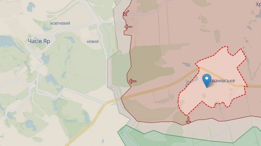 Росіяни захопили Іванівське біля Часового Яру – DeepState