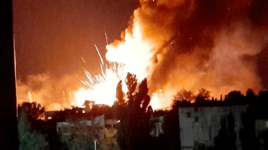 Нова Каховка: У ЗСУ підтвердили знищення складу з боєприпасами