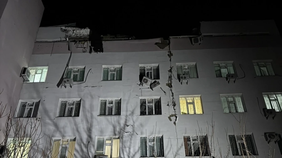 У Сумах російський безпілотник впав на дах обласної лікарні – ОВА