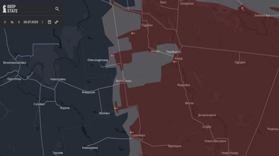 Ворог просунувся біля низки населених пунктів на Донеччині – DeepState
