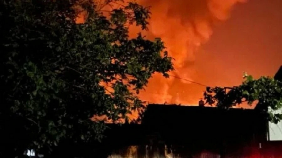 У Бєлгородській області РФ український безпілотник уразив нафтобазу – губернатор