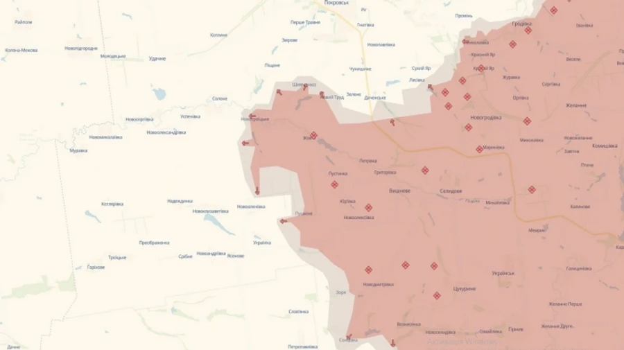 DeepState назвав населені пункти на Донеччині та Сумщині, де просунувся ворог