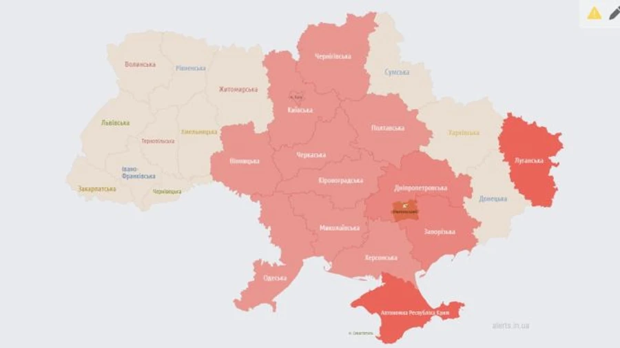 В Україні оголошували повітряну тривогу: в Одесі пролунав вибух, у Києві та області працювала ППО