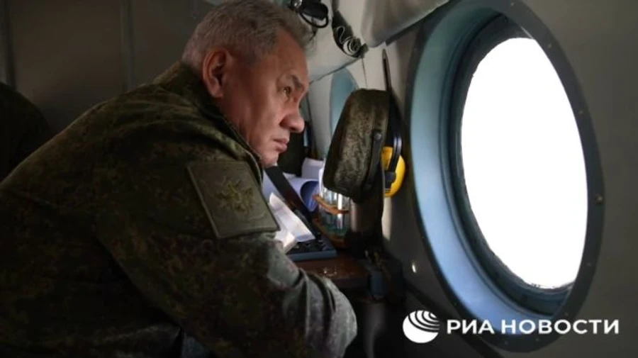 Шойгу побував на окупованій території України