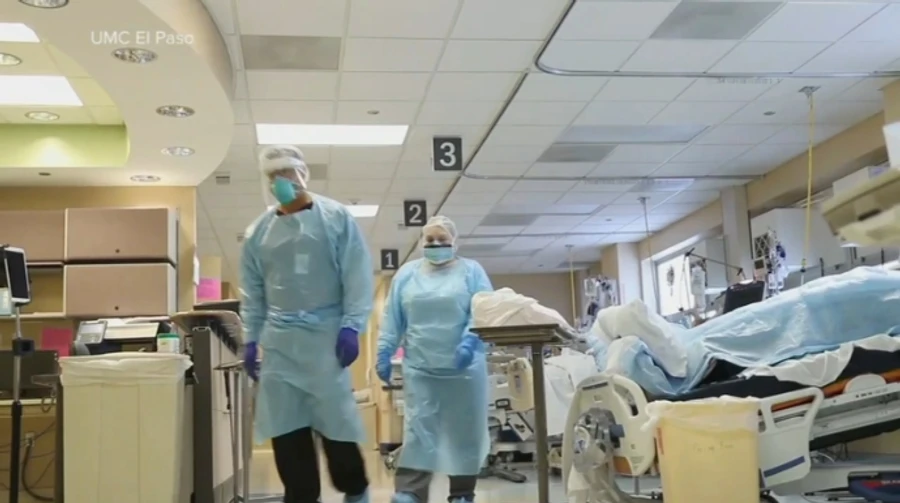 У лікарнях США — на 300% більше хворих на COVID-19, ніж рік тому