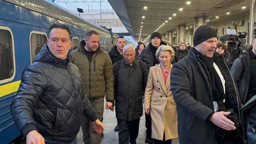 До Києва прибули президентка Єврокомісії та глава Євроради