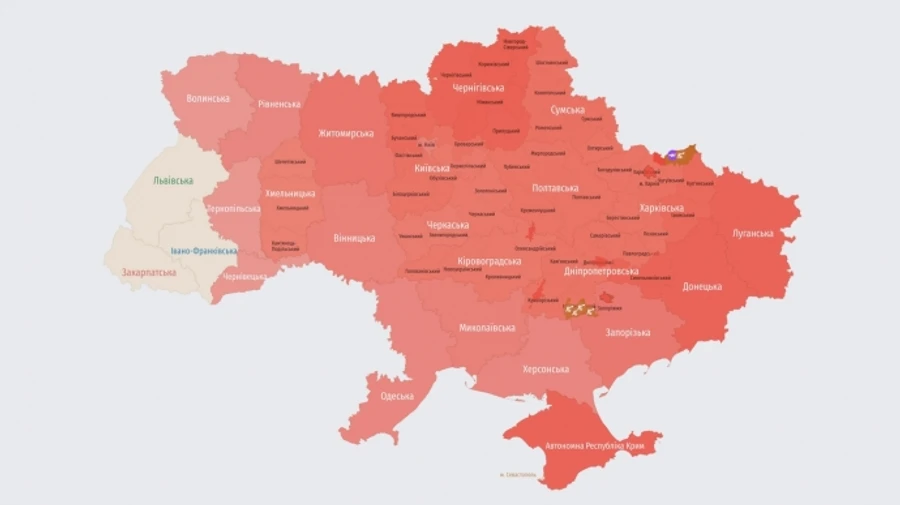 Росія масовано атакувала Україну ударними БпЛА: в Києві пролунали вибухи