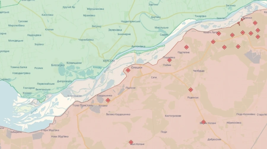 Росіяни атакують Херсон