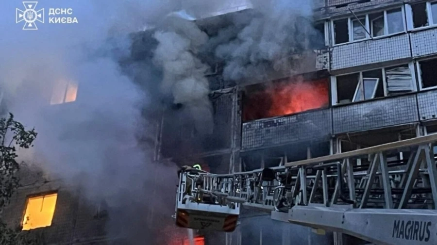 Внаслідок ворожої атаки в Києві 2 загиблих, 8 постраждалих, серед них – 4 дітей
