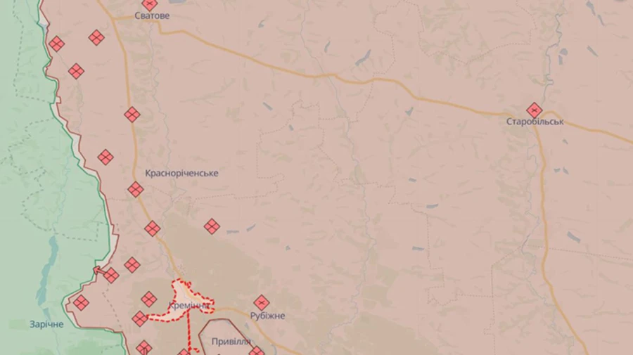 Росіяни продовжують атакувати по лінії Куп'янськ-Сватове-Кремінна – звіт ISW