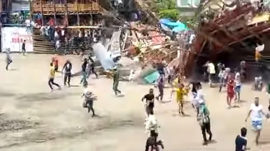 У Колумбії під час кориди обвалилася трибуна стадіону, є загиблі