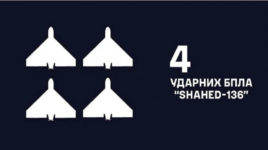 ВМС знищили 4 ворожих 