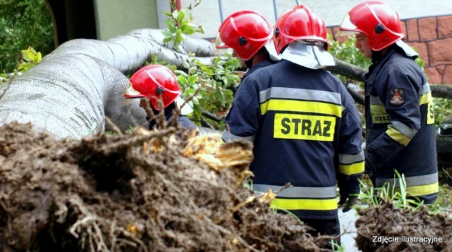 Українець загинув через буревії в Польщі