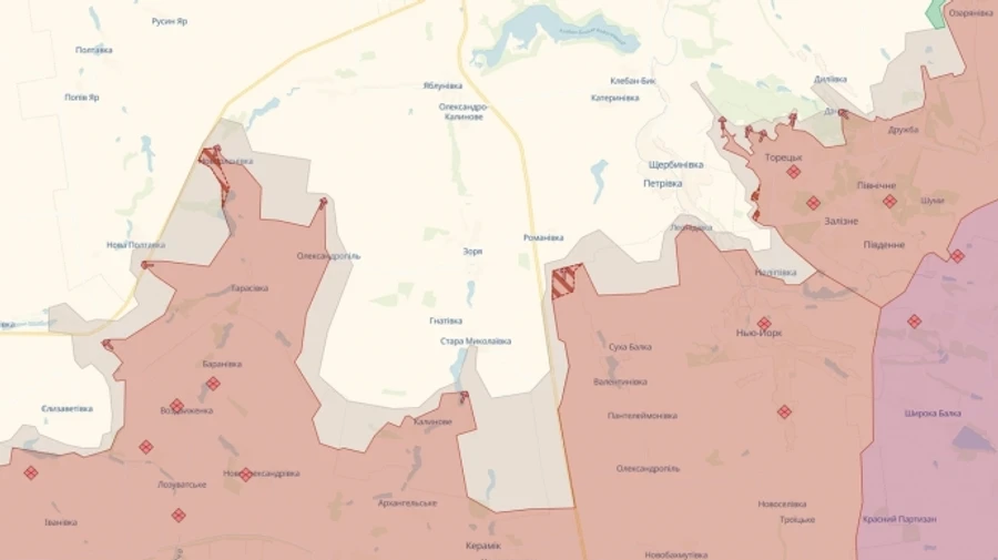 Окупанти просунулися в Торецьку та на Покровському напрямку – DeepState