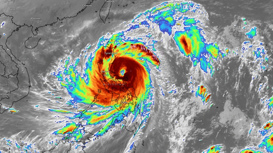 На Філіппіни обрушився супертайфун: влада проводить масову евакуацію населення