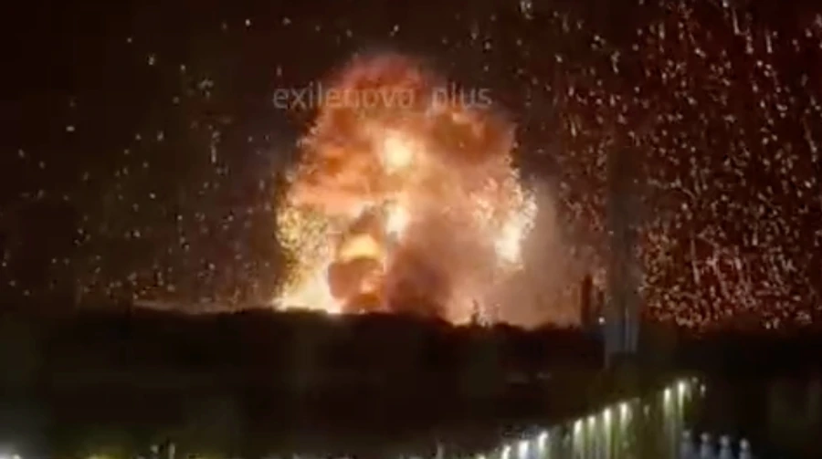 Безпілотники атакували нафтовий термінал у Новоросійську: палає великий експортний хаб РФ