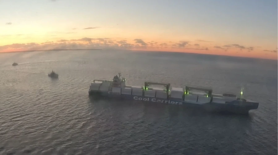 В Естонії затримали контейнеровоз із російським екіпажем за підозрою в контрабанді