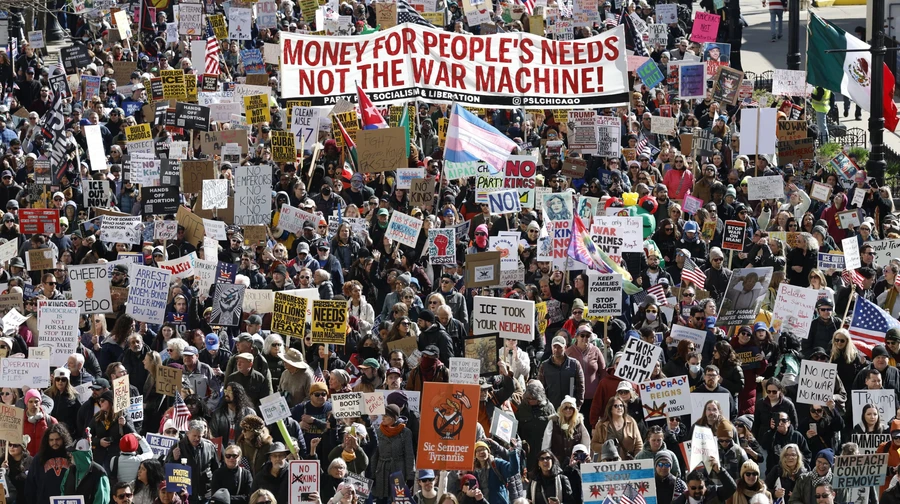 Третя хвиля акцій No Kings: у тисячах міст США відбулися мітинги проти Трампа