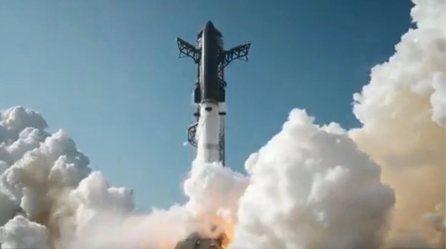 SpaceX запустила в тестовий політ найбільшу ракету Starship