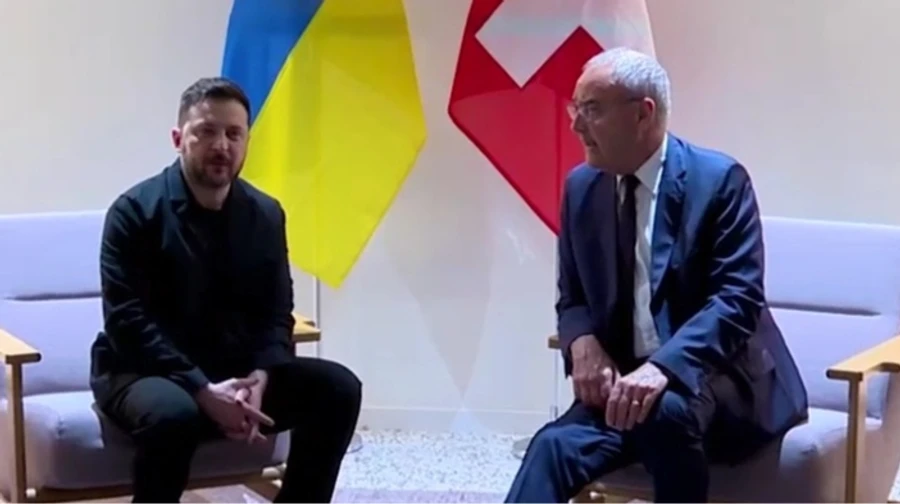 Зеленський зустрівся з президентом Швейцарії