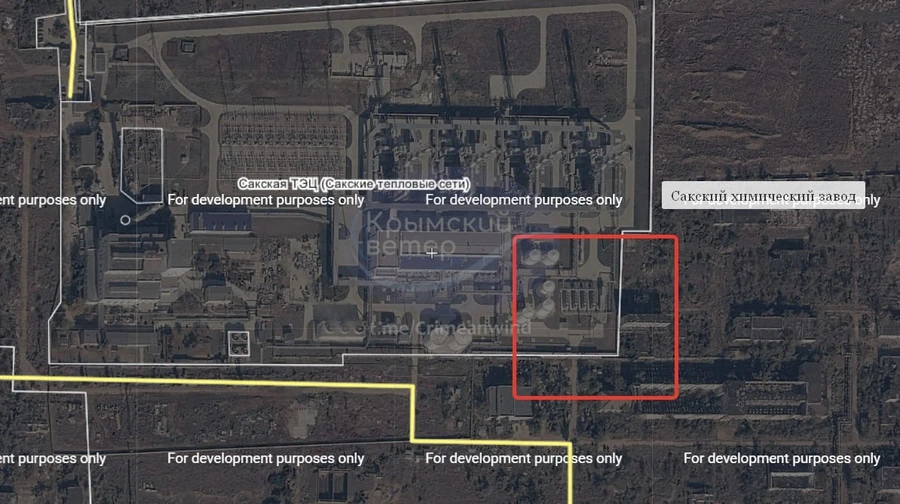 Після нічної атаки в окупованому Криму горить Сакська ТЕЦ – пабліки