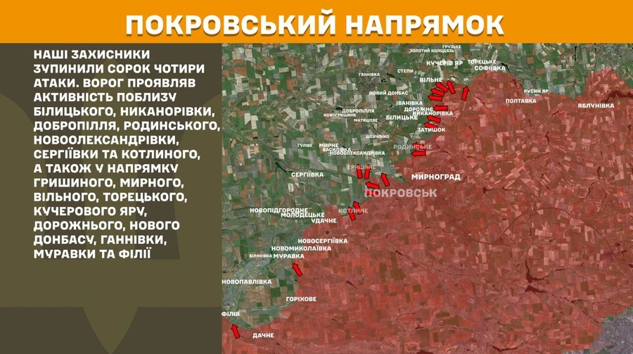 Генштаб зафіксував 251 боєзіткнення за добу, найбільше – на Покровському напрямку