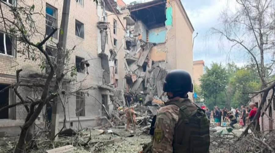 Російський дрон влучив у будинок у Слов’янську: 1 людина загинула, 2 поранених