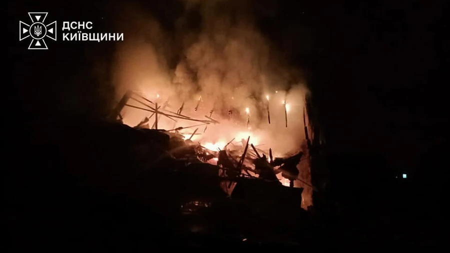 Масована атака на Київщину: загинула дитина, зруйновані та пошкоджені будинки, об’єкти інфраструктури