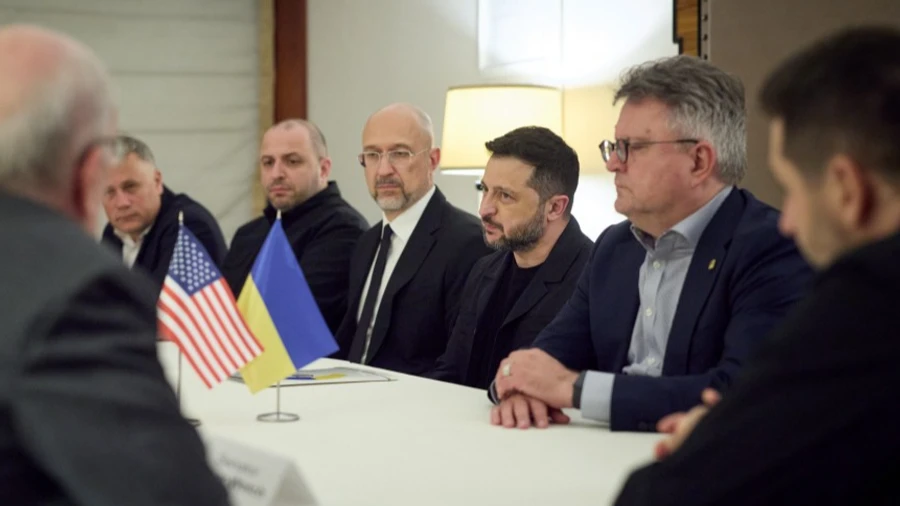 Зеленський зустрічався з керівниками компаній з Волл-стріт: говорили про відбудову України