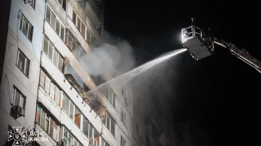 Російський удар по багатоповерхівці в Києві: четверо потерпілих